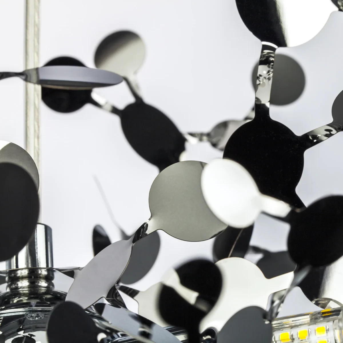 L3PR721134 Подвес тройной круглый EXTRA 3x3x5W(led) G9  (721134 - 3 + 572134 -1) ХРОМ — изображение 6