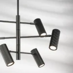 718267 Люстра ROMA 6х28W GU10 (led) MATT BLACK — изображение 2