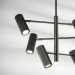 718267 Люстра ROMA 6х28W GU10 (led) MATT BLACK — изображение 3