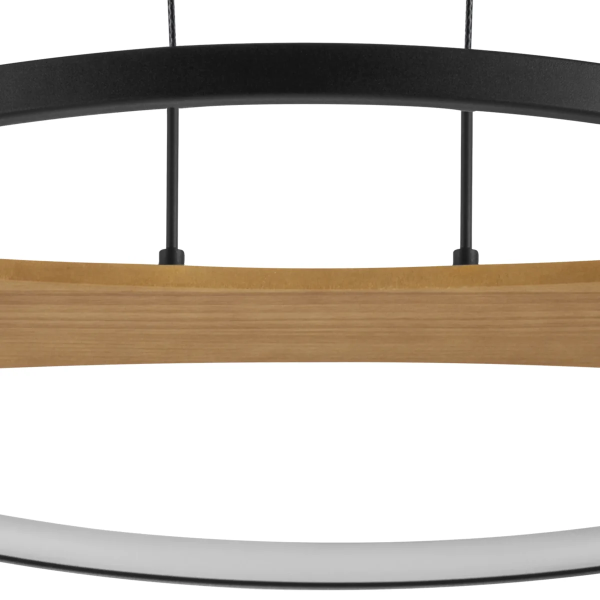 723127 Люстра LODI LED 36W 2880LM ЧЕРНЫЙ/ДЕРЕВО 3000K — изображение 4