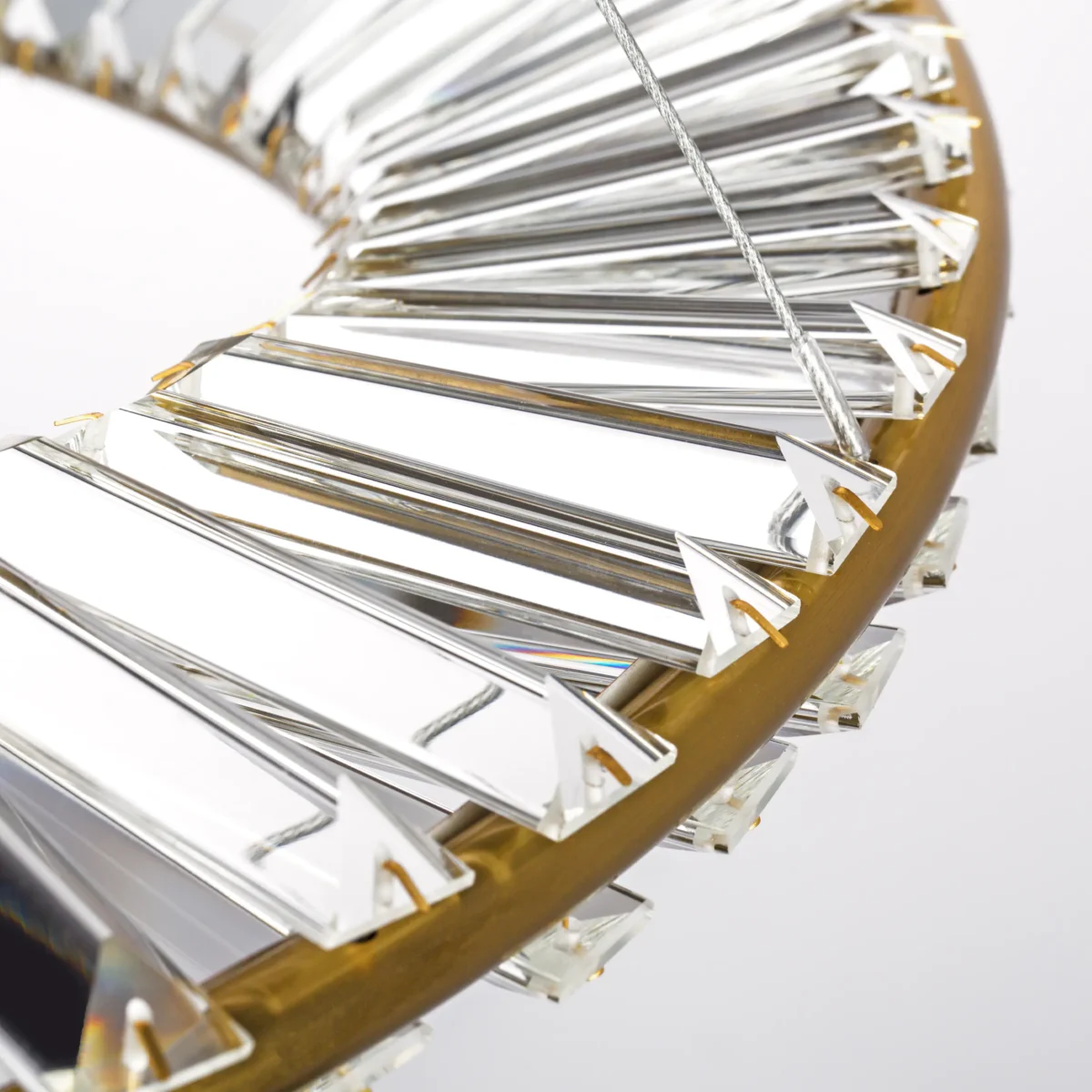 699063 Люстра VIDARE 28W LED 2380LM ЗОЛОТО 3000K IP20 — изображение 9