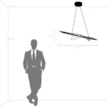 731313 Люстра VARESE 29W LED 2888LM 360G ЗОЛОТО 3000K — изображение 2