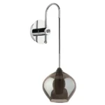 803547 Бра PENTOLA 1х25W G9 ХРОМ/ДЫМЧАТЫЙ