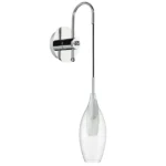 803521 Бра PENTOLA 1х25W G9 ХРОМ/ПРОЗРАЧНЫЙ