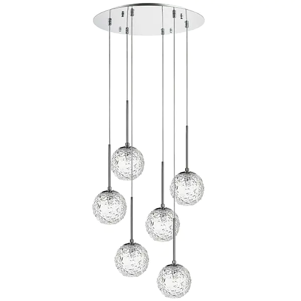 815260 Люстра BARI 6х40W G9 ХРОМ