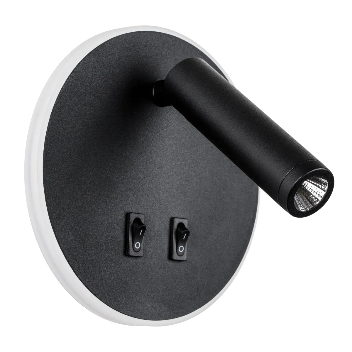 808657 Светильник настенный MURO LED 9W+3W 530LM+140LM G ЧЕРНЫЙ 3000K — изображение 1