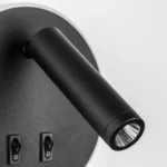 808657 Светильник настенный MURO LED 9W+3W 530LM+140LM G ЧЕРНЫЙ 3000K — изображение 2