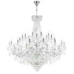 700514 !3 КОР!!! Люстра подвесная CLASSIC 51х60W E14 ХРОМ