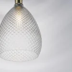 798021 Люстра GENNI 1х40W E27 ЛАТУНЬ/ПРОЗРАЧНЫЙ — изображение 2