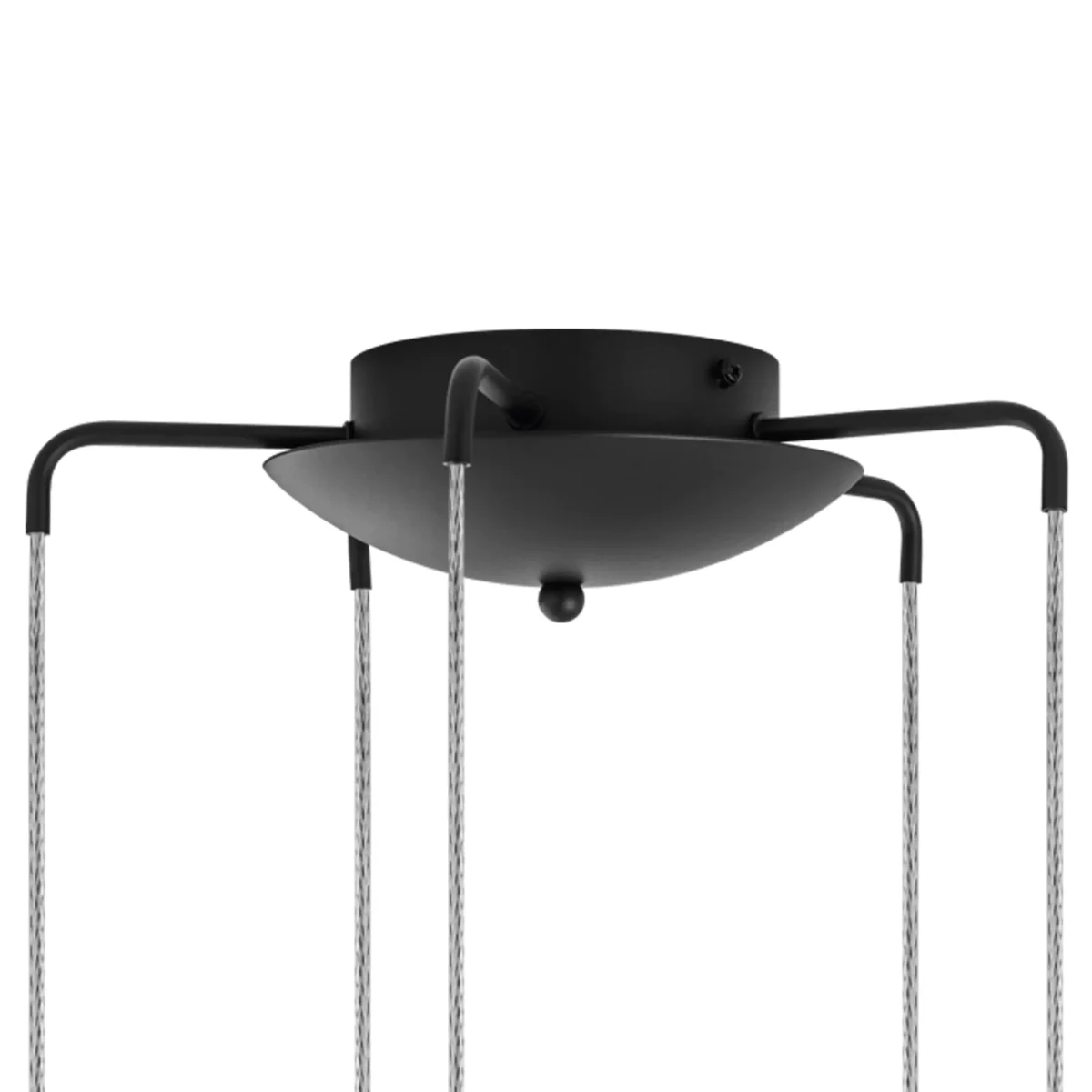 L5T747447 Люстра TUBO LED 25W 1600LM 25G ЧЕРНЫЙ 4000K (574727+747447 (5шт) — изображение 5