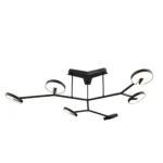 4401-6C, потолочная люстра, L1180xW1170xH260, 6xLEDx12W, 6300LM, 3000K, IP20, included