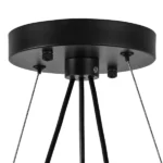 815390 Люстра CROCO 9х40W E14 ЧЕРНЫЙ МАТОВЫЙ — изображение 7