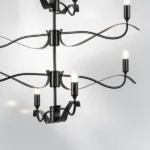 733287 Люстра RAGNO 8х40W E14 ЧЕРНЫЙ МАТОВЫЙ — изображение 8
