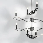 733287 Люстра RAGNO 8х40W E14 ЧЕРНЫЙ МАТОВЫЙ — изображение 9