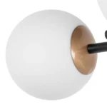 815460 Люстра CROCO 6х40W E14 ЧЕРНЫЙ МАТОВЫЙ/ЗОЛОТО — изображение 4