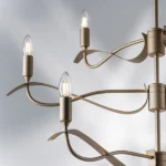 733283 Люстра RAGNO 8х40W E14 ЗОЛОТО — изображение 2