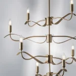 733283 Люстра RAGNO 8х40W E14 ЗОЛОТО — изображение 4