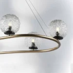 815263 Люстра BARI 6х10W(led) G9 ЗОЛОТО/ЧЕРНЫЙ МАТОВЫЙ — изображение 2