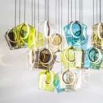 796349 Люстра CARAMELLO LED 24х6W 2600LM КОФЕЙНЫЙ/МУЛЬТИКОЛОР 3000K — изображение 9