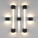 340547 Светильник DALLA 2х3W LED 660LM G ЧЕРНЫЙ 4000K IP65 — изображение 2