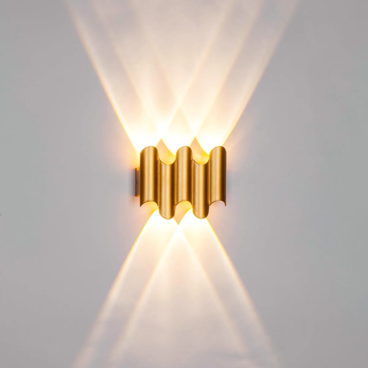 341533 Светильник BOSSO 5х1W LED 550LM G ЗОЛОТО 3000K IP65 — изображение 2