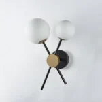 815620 Бра CROCO 2х40W E14 ЧЕРНЫЙ МАТОВЫЙ/ЗОЛОТО — изображение 5