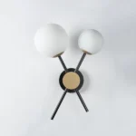 815620 Бра CROCO 2х40W E14 ЧЕРНЫЙ МАТОВЫЙ/ЗОЛОТО — изображение 7