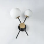 815620 Бра CROCO 2х40W E14 ЧЕРНЫЙ МАТОВЫЙ/ЗОЛОТО — изображение 8