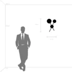 815620 Бра CROCO 2х40W E14 ЧЕРНЫЙ МАТОВЫЙ/ЗОЛОТО — изображение 2