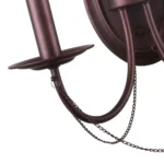 2590-2W, настенный светильник, D210xW330xH260, 2xE14x40W, excluded — изображение 5