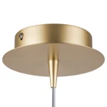 808023 Подвес FORMA 1х10W (led) E14 ШАМПАНЬ/КОНЬЯК — изображение 2