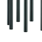 L8T747447 Люстра TUBO LED 40W 2560LM 25G ЧЕРНЫЙ 4000K (574737+747447 (8шт) — изображение 5