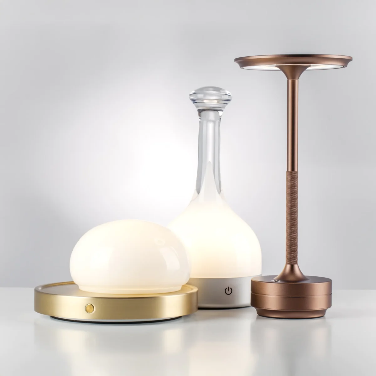 745933 Настольная лампа ALFA LED 3W 300LM ЗОЛОТО/БЕЛЫЙ 3000K — изображение 5