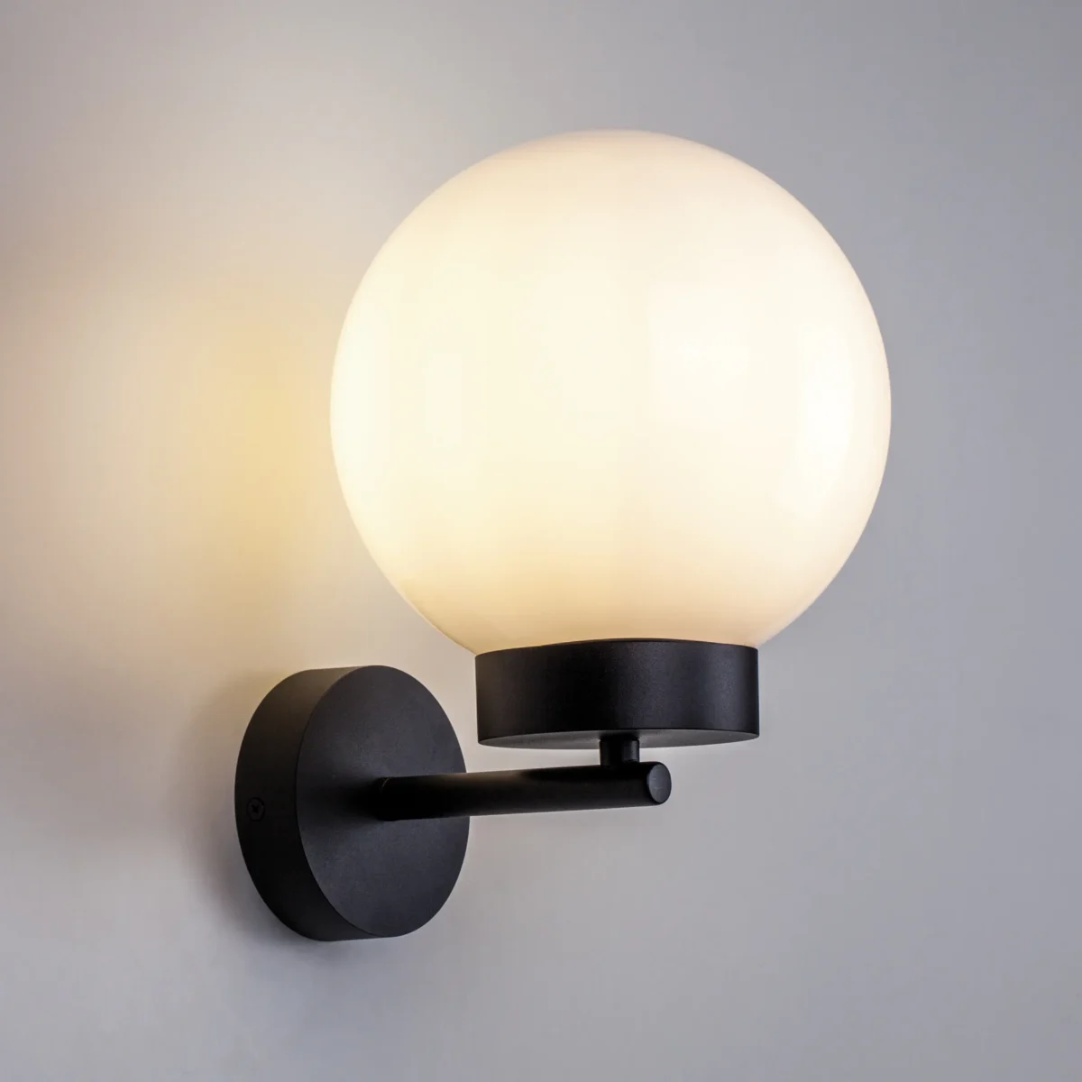 373620 Светильник BOLLA 1x10W (led) E27 ЧЕРНЫЙ IP65 — изображение 2