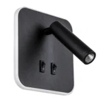 808667 Светильник настенный MURO LED 10W+3W 730LM+120LM G ЧЕРНЫЙ 3000K