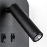 808667 Светильник настенный MURO LED 10W+3W 730LM+120LM G ЧЕРНЫЙ 3000K — изображение 2