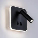 808667 Светильник настенный MURO LED 10W+3W 730LM+120LM G ЧЕРНЫЙ 3000K — изображение 4