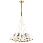 729071 Люстра SFERICO 7х40W E27 ЛАТУНЬ/ПРОЗРАЧНЫЙ