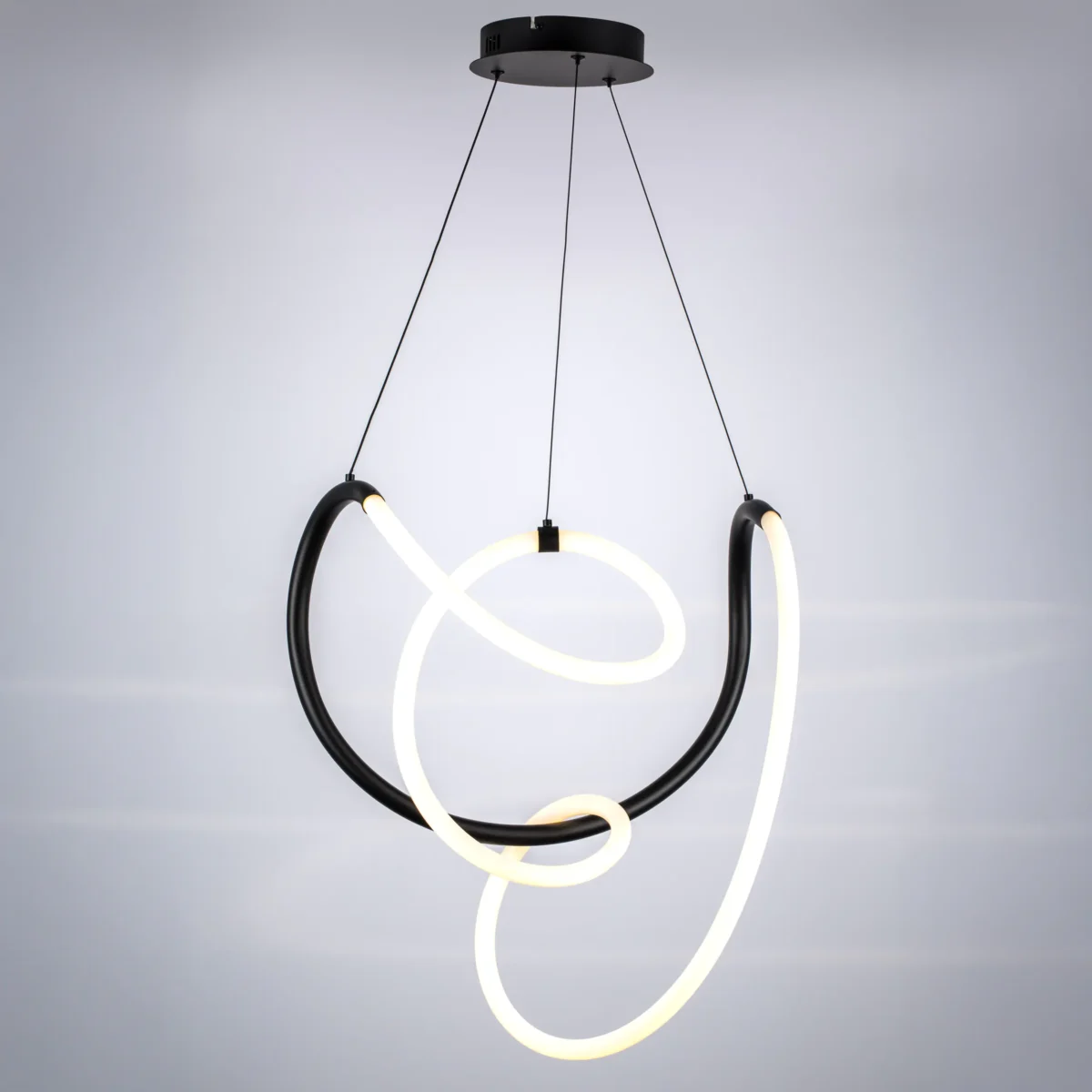 637067 Люстра CORINTO 30W LED 2530LM ЧЕРНЫЙ 3000K IP20 — изображение 8