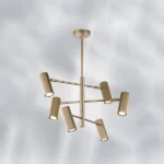 718263 Люстра ROMA 6х28W GU10 (led) CHAMPAGNE GOLD — изображение 11