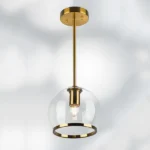 729011 Люстра SFERICO 1х40W E27 ЛАТУНЬ/ПРОЗРАЧНЫЙ — изображение 4