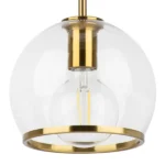 729011 Люстра SFERICO 1х40W E27 ЛАТУНЬ/ПРОЗРАЧНЫЙ — изображение 6