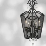 744157 Люстра CASTELLO 5х40W E14 ЧЕРНЫЙ/ЗОЛОТО — изображение 3