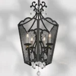 744157 Люстра CASTELLO 5х40W E14 ЧЕРНЫЙ/ЗОЛОТО — изображение 4