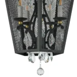 744157 Люстра CASTELLO 5х40W E14 ЧЕРНЫЙ/ЗОЛОТО — изображение 7
