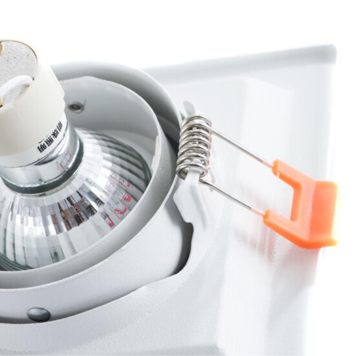 A6661PL-1WH Светильник потолочный встраиваемый CANIS для MR16 130x130x45мм белый IP20 монтаж 102x102мм — изображение 3