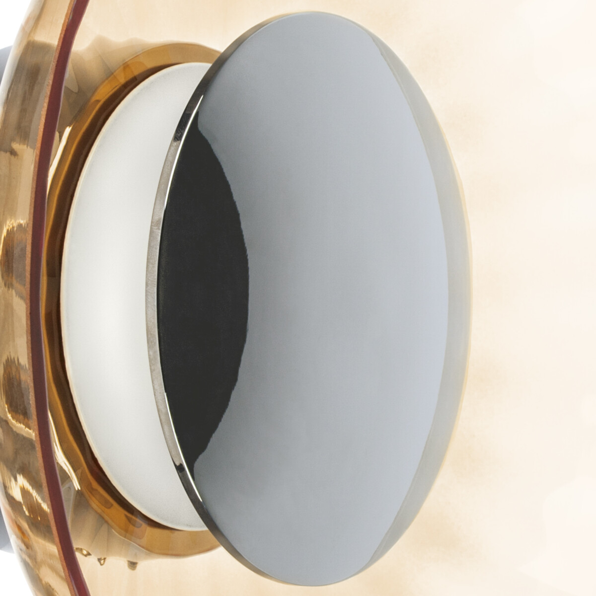 809013 Бра CELESTA LED 6W 300LM ХРОМ/КОНЬЯЧНЫЙ 3000K — изображение 3