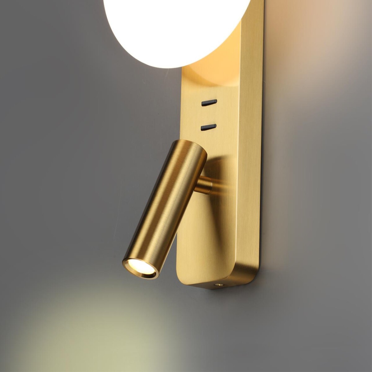 7050/5WL HIGHTECH ODL25 473 металл/металл бронза Настенный светильник IP20 LED 1*5W + 1*3W ALBERGO — изображение 6