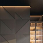 A680206 Теневой профиль GAP для натяжного потолка, декоративная вставка в комплекте, 2 метра, черный — изображение 2