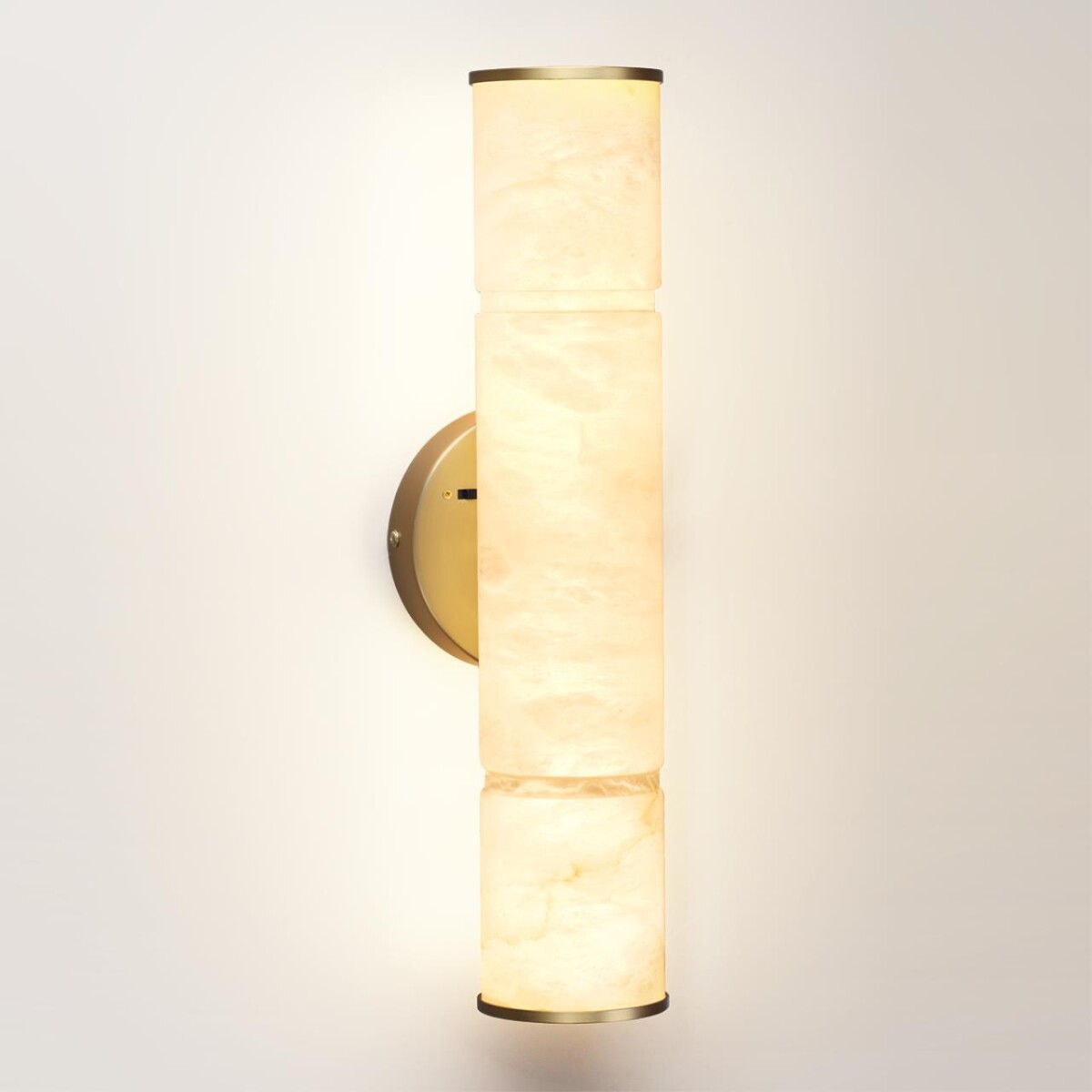 6674/12WL L-VISION ODL24 198 Настенный светильник латунь/металл/алебастр IP20 LED 12W 540Лм 3000K/4000K MARBELLA — изображение 2